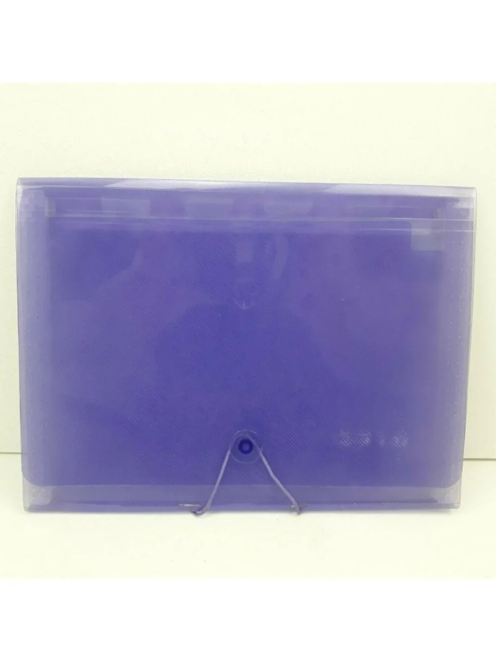 Purple Clear Expandable Letter Document Organizer Folder Set Of 2 Coupon Holder